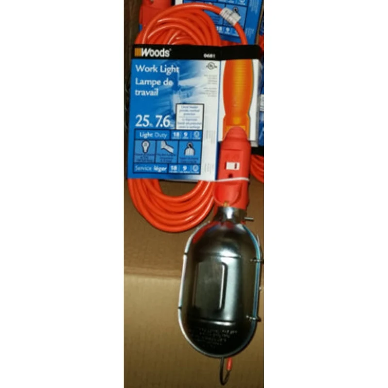 25 FT ORANGE TROUBLE LIGHT